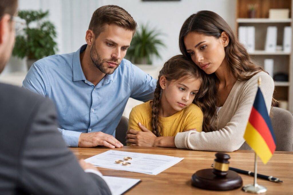 Guarda de filhos em caso de divórcio na Alemanha